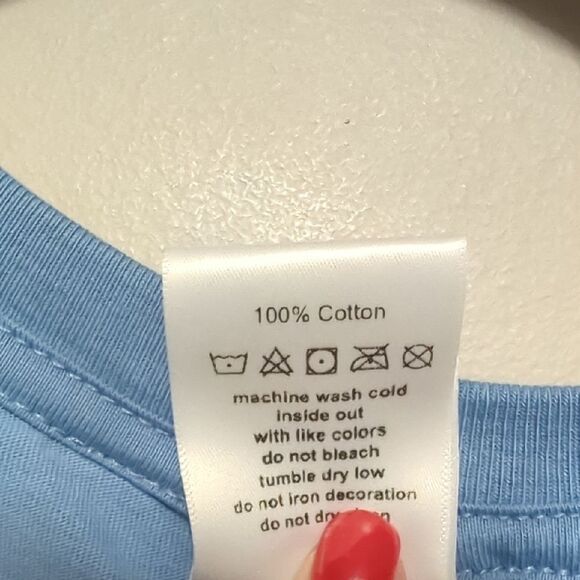 The Big Silence Blue Short Sleeve Tee - Picture 5 of 6